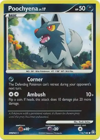 Poochyena Reverse Holo