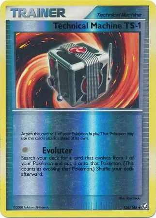 Technical Machine TS-1 Reverse Holo Pokemon card from Legends Awakened