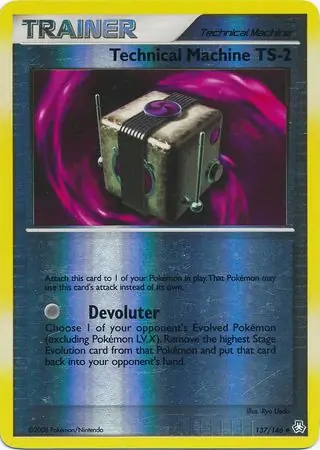 Technical Machine TS-2 Reverse Holo Pokemon card from Legends Awakened