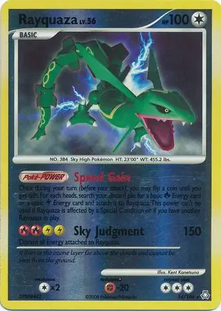 Rayquaza Reverse Holo