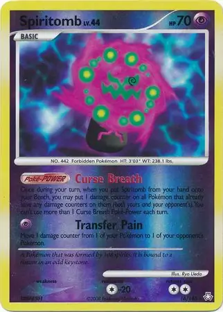 Spiritomb Reverse Holo