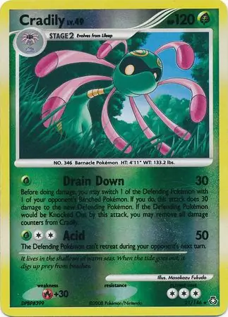 Cradily Reverse Holo