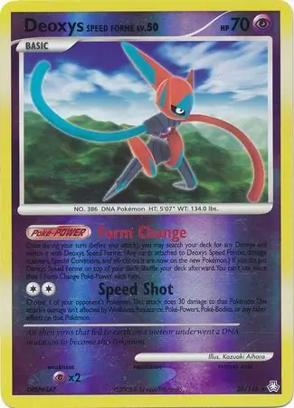 Deoxys Speed Forme Reverse Holo