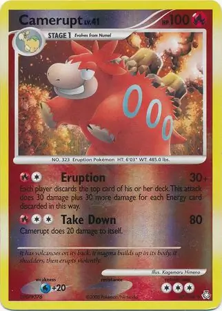Camerupt Reverse Holo
