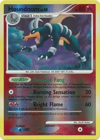 Houndoom Reverse Holo