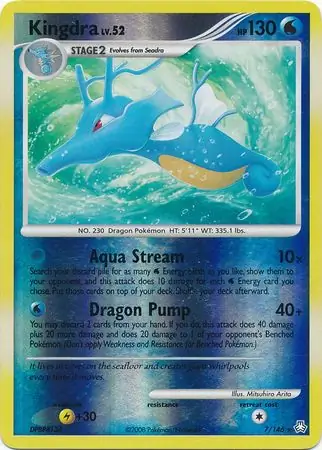 Kingdra Reverse Holo