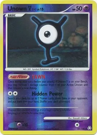 Unown Reverse Holo
