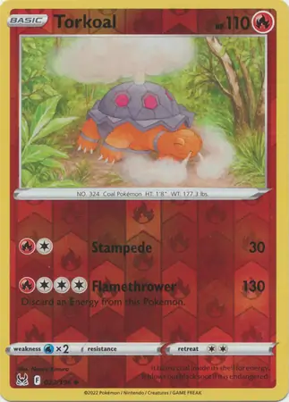 Torkoal Reverse Holo