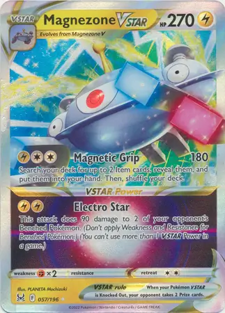 Magnezone VSTAR Pokemon card from Lost Origin