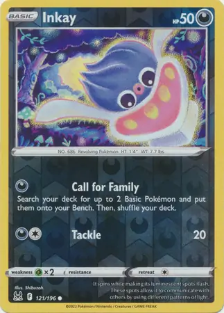 Inkay Reverse Holo