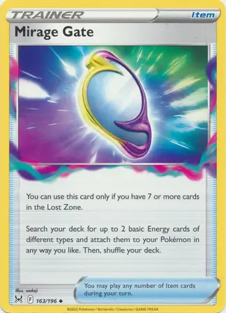 Mirage Gate Pokemon card from Lost Origin