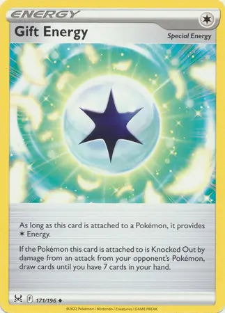 Gift Energy Pokemon card from Lost Origin
