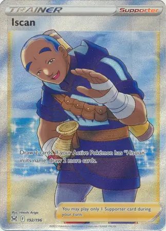 Iscan Pokemon card from Lost Origin
