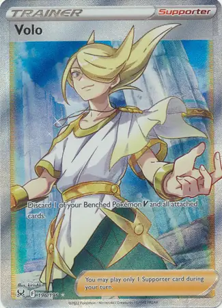 Volo Pokemon card from Lost Origin