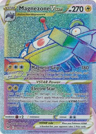 Magnezone VSTAR Pokemon card from Lost Origin