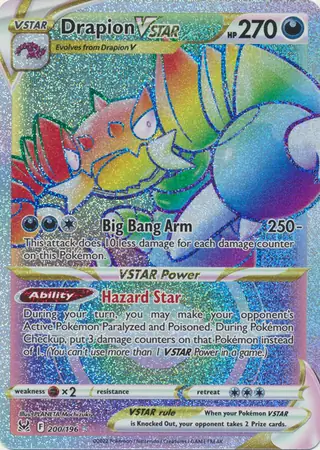Drapion VSTAR Pokemon card from Lost Origin