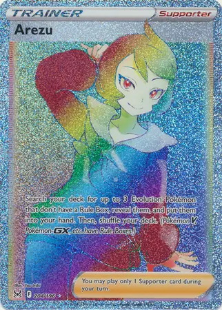 Arezu Pokemon card from Lost Origin