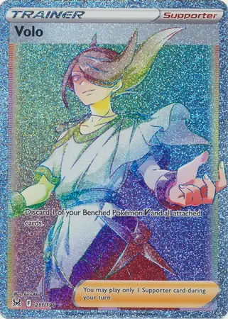 Volo Pokemon card from Lost Origin