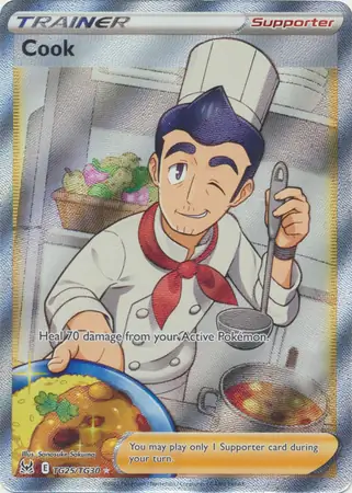 Cook Pokemon card from Lost Origin
