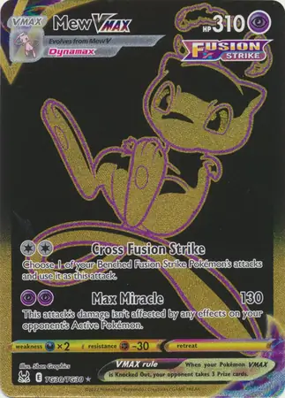 Mew VMAX Pokemon card from Lost Origin