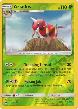 Ariados Reverse Holo