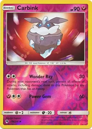 Carbink Reverse Holo