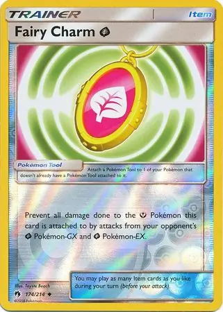 Fairy Charm G Reverse Holo Pokemon card from Lost Thunder