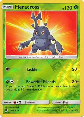 Heracross Reverse Holo