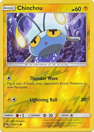 Chinchou Reverse Holo