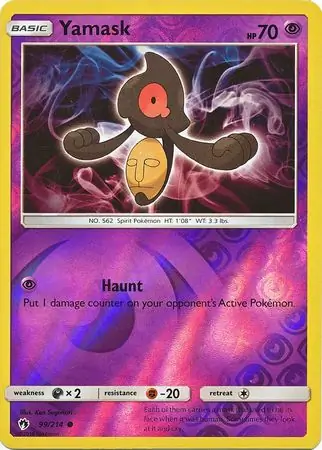 Yamask Reverse Holo