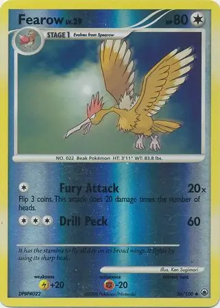 Fearow Reverse Holo