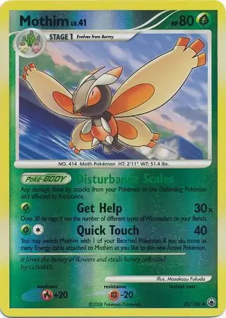 Mothim Reverse Holo