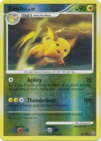 Raichu Reverse Holo