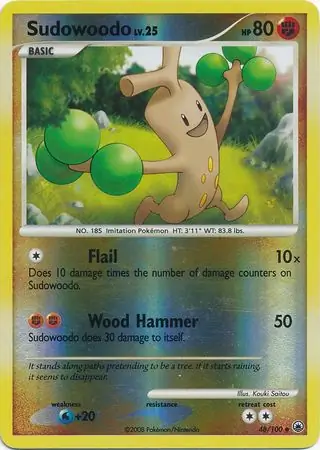 Sudowoodo Reverse Holo