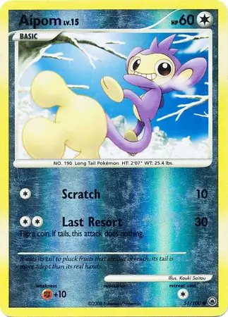 Aipom Reverse Holo