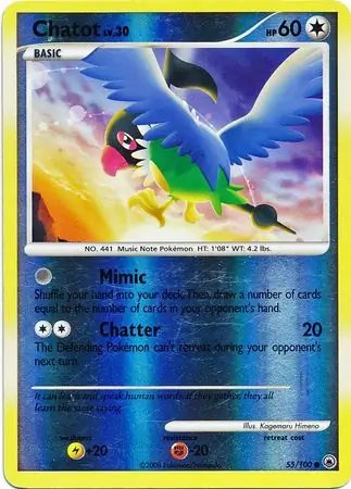 Chatot Reverse Holo