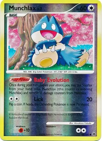 Munchlax Reverse Holo