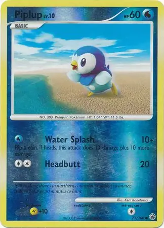 Piplup Reverse Holo