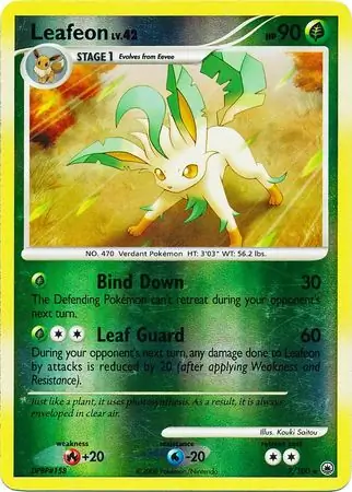 Leafeon Reverse Holo