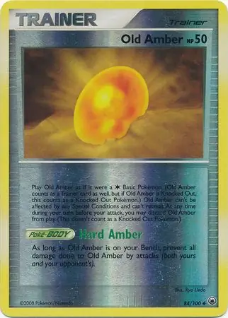 Old Amber Reverse Holo