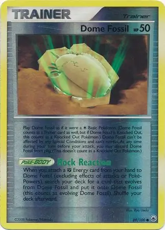 Dome Fossil Reverse Holo