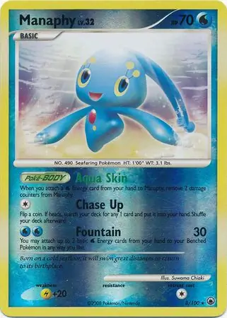 Manaphy Reverse Holo