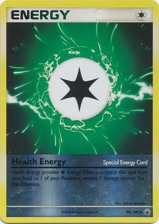 Health Energy Reverse Holo
