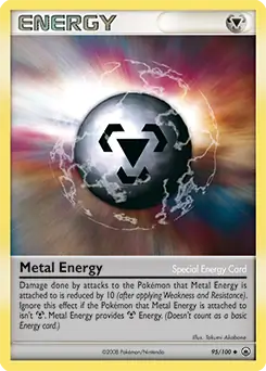 Metal Energy Pokemon card from Majestic Dawn