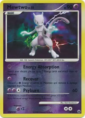 Mewtwo Reverse Holo