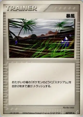 Windstorm Pokemon card from Miracle Crystal