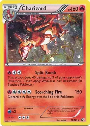 Charizard Cosmos Holo Pokemon card from Miscellaneous Promos