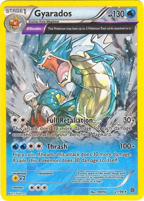 Gyarados Cosmos Holo Pokemon card from Miscellaneous Promos