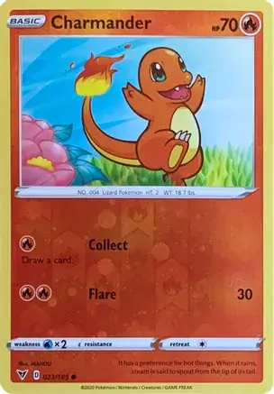 Charmander Cosmos Reverse Holo Pokemon card from Miscellaneous Promos
