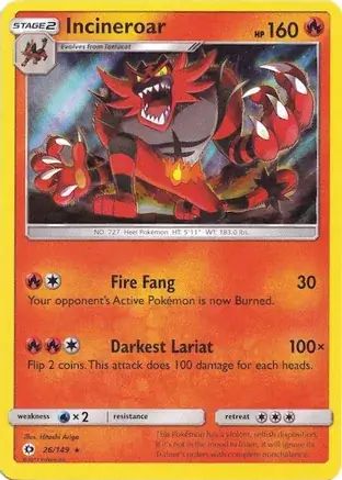 Incineroar Holo